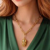 Coffee Cup Charm Necklace