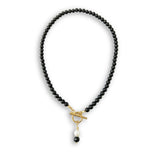 Shadow Keeper Black Onyx Stones Necklace
