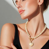 Moonlit Heart Necklace