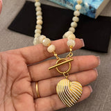 Moonlit Heart Necklace