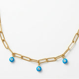 Aqua Shield Necklace