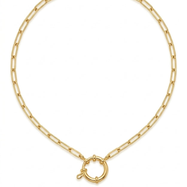 Paperclip Chain Necklace