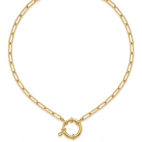 Paperclip Chain Necklace