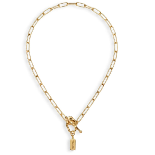 Paper Clip statement Necklace