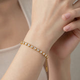 Crystal Zircon Tennis Bracelet