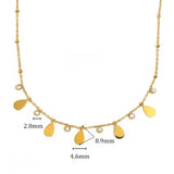 Aqua Aura Drop Necklace