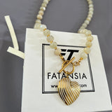 Moonlit Heart Necklace