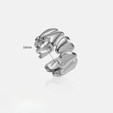 Sleek Silver Band Ring