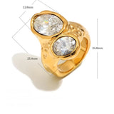 The Colossus Gold Band Ring