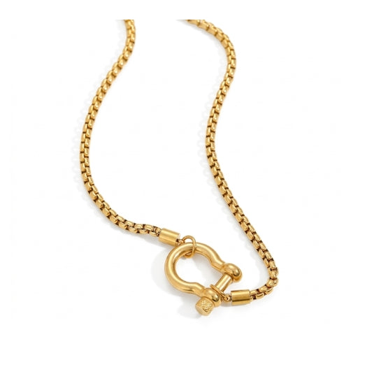 Horseshoe Lucky Charm Necklace