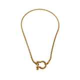 Horseshoe Lucky Charm Necklace
