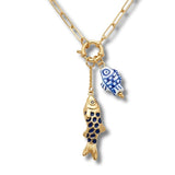Ocean Fish Charm Necklace
