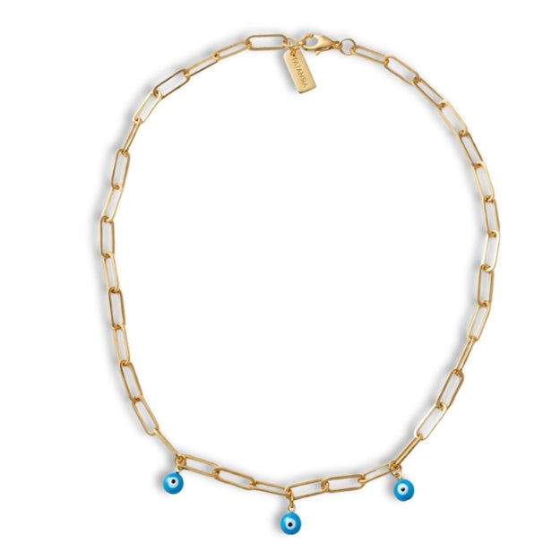 Aqua Shield Necklace