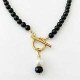 Shadow Keeper Black Onyx Stones Necklace