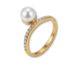 Pearl Band Ring