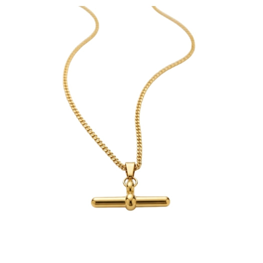 T Bar Pendant Necklace