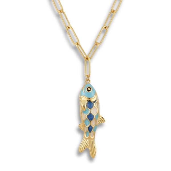 Fish Charm Necklace